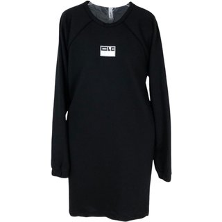 Vestido Moletinho Super Comfort Colcci CLC Preto