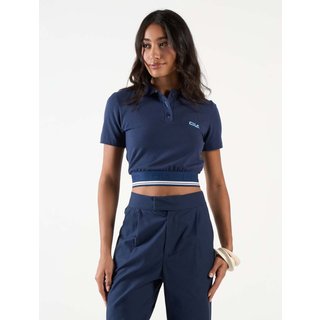 Polo Comfort Malha com Elástico Colcci CLC Azul Olympic