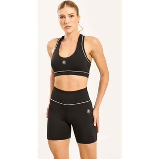 Short Extend Preto Poliamida Donna Carioca