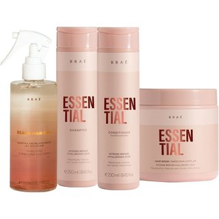 Kit Braé Essential Beach Hair Day - Máscara G (4 produtos)