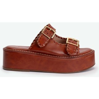 Flatform Luiza Marrom Suzana Santos