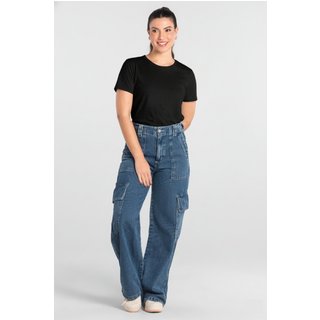 Blusa Feminina em Algodão Just Basic Preto