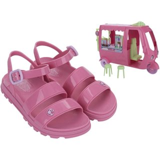 Sandalia Grendene Barbie Com Sorveteria Inf 23221 Meninas