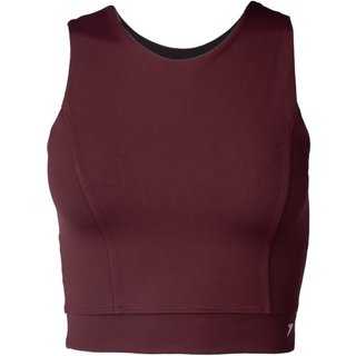 Cropped Feminino Poker Electra Compressão Bordo