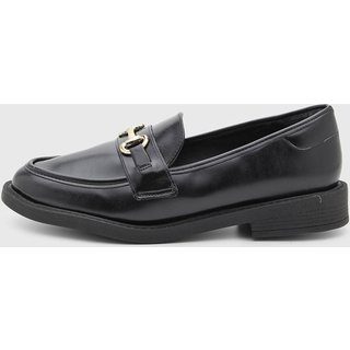 Mocassim Feminino Vizzano Detalhe Metalizado Preto