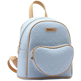 Mochila Feminina Chenson Original Matelassê Cute Costas Azul 8484979