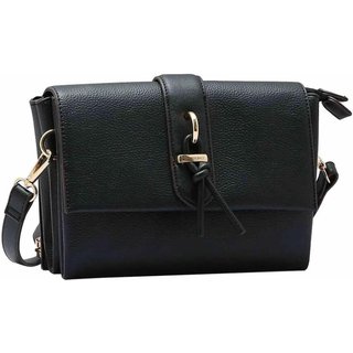 Bolsa Feminina Transversal Chenson Cg89914 1824914 Preto