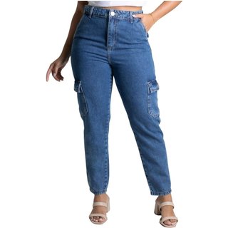 Calça Sarja Sawary Mom - 277959 - Azul - Sawary