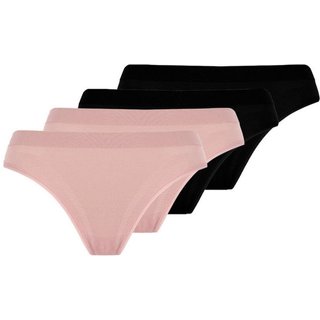 Kit com 4 Calcinhas Biquíni Loba 40907-001 Preto