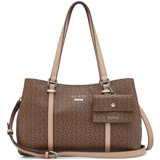 Bolsa Guess Madwelle Satchel Bege