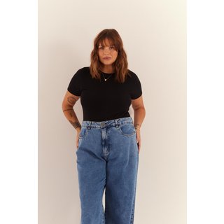 Blusa In Love Cropped Preta