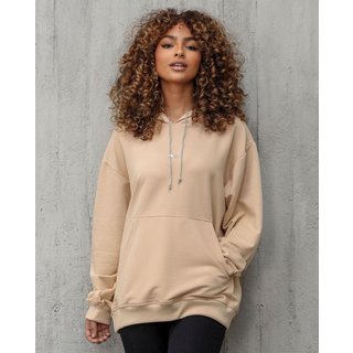 Moletom Canguru Feminino Manga Oversize 90234 Avela Consciência