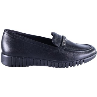 Mocassim Comfortflex Feminino 2476303 Preto Incolor
