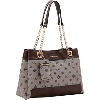 Bolsa Feminina Chenson Monograma Atemporal 3485412 Café