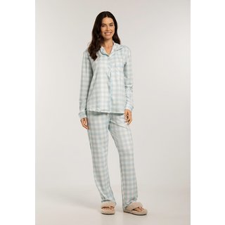 Conjunto Pijama Feminino Aberto Longo Versales Visco