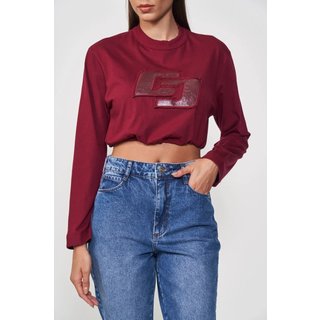 Camiseta Colcci Bordo Bloodstone
