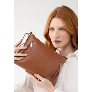 Bolsa SN Couros Belize Caramelo