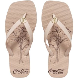 Chinelo Coca Cola Shoes Square Lilium Feminino