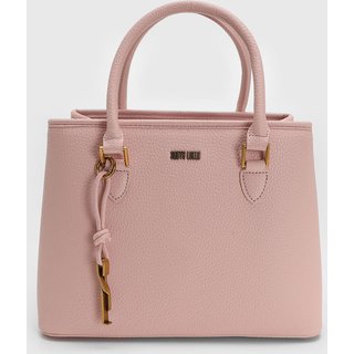 Bolsa Feminina Santa Lolla Grande Rosa Claro