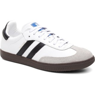 Tênis Burke Samba Feminino Couro Retrô Street Casual Branco