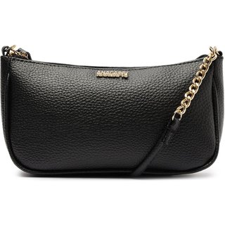 Bolsa Crossbody Anacapri Tiracolo Snake Preto Feminino
