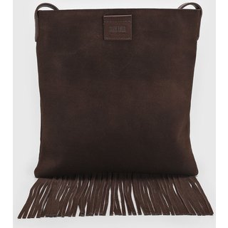 Bolsa Feminina Santa Lolla Franjas Marrom