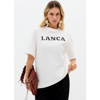 T-shirt Oversized De Mangas Curtas Lança Perfume