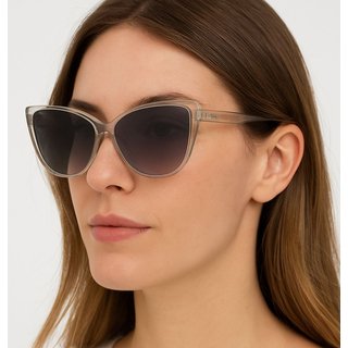 Óculos de Sol Vih Triny Feminino com Lente Cinza Degradê Elegância e Proteção UV