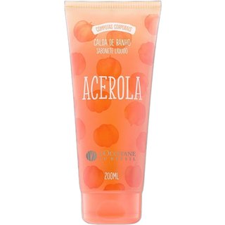 Calda de Banho Sabonete Líquido Acerola L'Occitane Au Brésil 200ml
