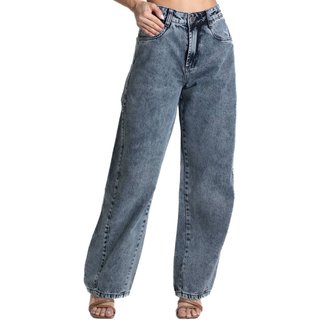 Calça Jeans Sawary Barrel - 281842 - Azul - Sawary