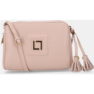 Bolsa Média Couro Luz Da Lua - 10005324 Luz Da Lua Bege