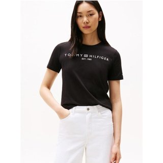 Camiseta Logo Modern Corporate Gola C Preto