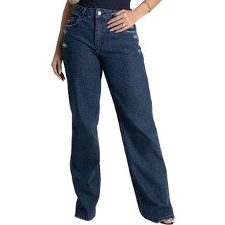 Calça Jeans Sawary Wide Leg - 279699 - Azul - Sawary