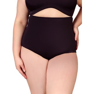 Cinta Alta Modeladora Plus Size Média Compressão Tamanhos Grandes Shanty Lingerie Preto