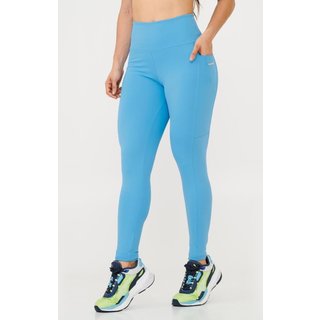 Legging Essential Azul Blue Ivy Poliamida Com Bolso Donna Carioca