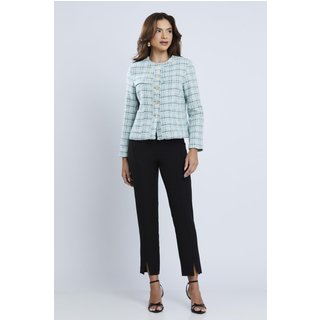 Blazer Tweed Acqua Unica