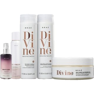 Brae Divine Duo 250ml Máscara 200ml Beauty Sleep 100ml e So Fresh 150ml