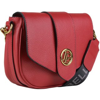 Bolsa feminina em couro Linea Bella 5229 Vermelho