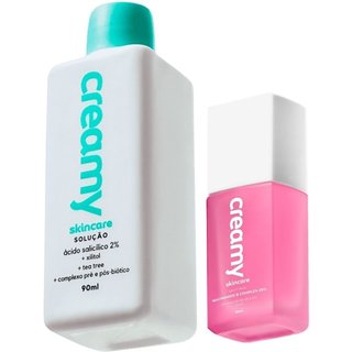 Kit Creamy B Complex 20 Solução Tônica Antiacne 90ml (2 produtos)
