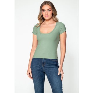 Blusa Argola Costas Aberta Guess Verde