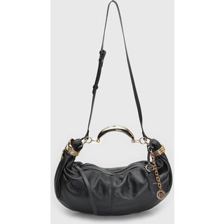 Bolsa Feminina Arezzo Alça de Metal Preta