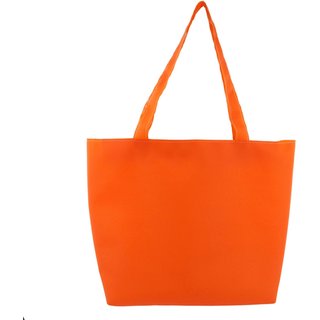 Bolsa de Praia Feminina Sacola Bolsa Academia Grande Laranja
