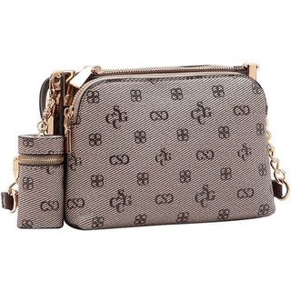 Bolsa Feminina Chenson Monograma Atemporal 3485417 Café