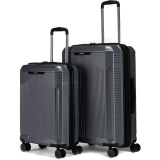Kit 2 Malas De Viagem ABS Rígido Primicia Rodinhas 360° Reforçada com Cadeado TSA Espaçosa