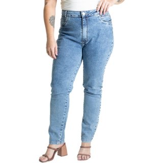 Calça Jeans Sawary Cigarrete Plus Size - 280944 - Azul - Sawary