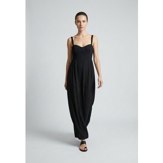 Vestido Feminino Colcci Detalhe Linho Preto
