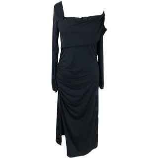 Vestido Assimetrico Midi Colcci Preto