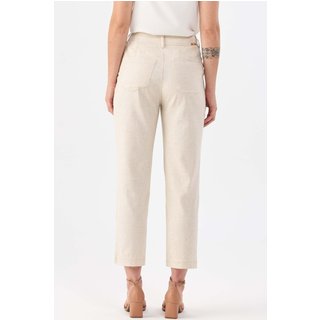 Calça PKS Alfaiataria Reta Linho Natural