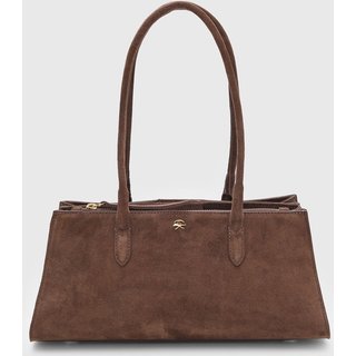 Bolsa Feminina Luiza Barcelos Média Estruturada Marrom