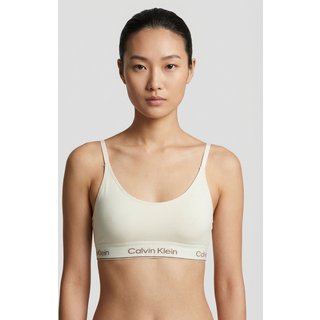 Top Feminino Calvin Klein Modern Cotton Seamless Off-White